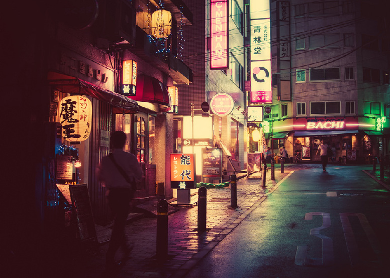 日本街头：世本多彩，我本无形