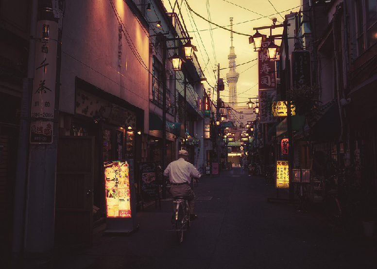 日本街头：世本多彩，我本无形