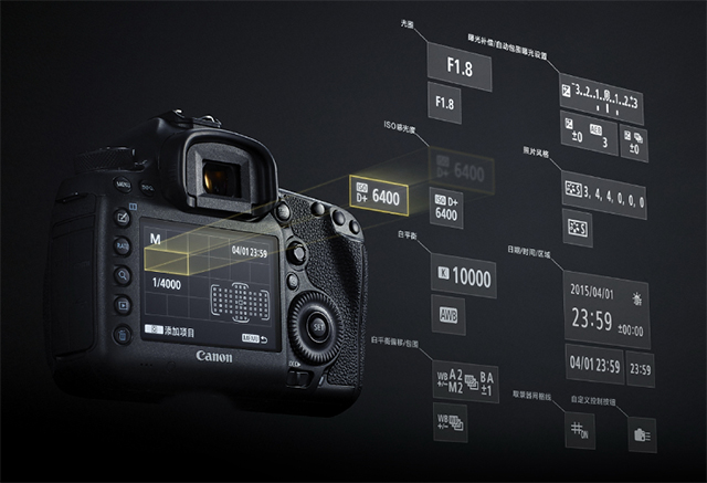 5000万像素的逆袭 佳能发布EOS 5Ds、5Ds R