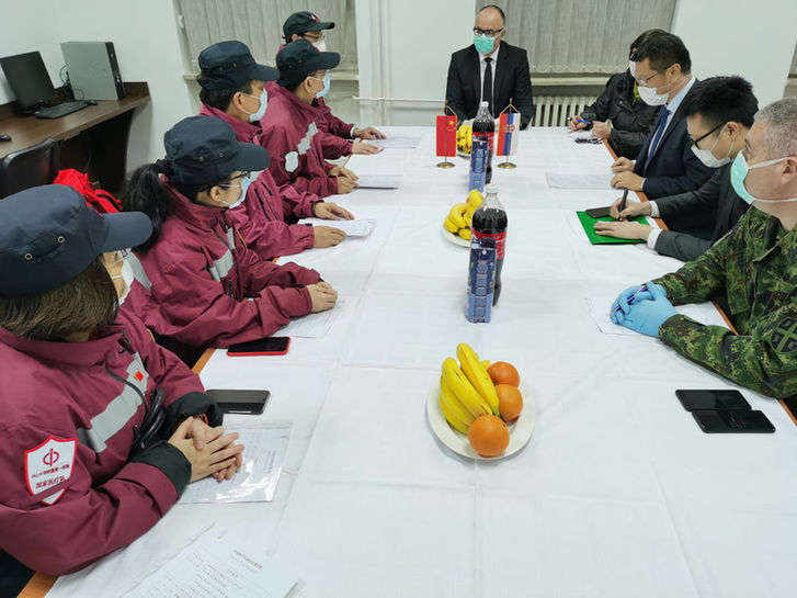 共同战“疫”｜独家！中国专家组的影像日志——初到贝尔格莱德